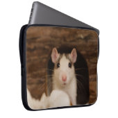 Niedliche Ratte Laptopschutzhülle (Vorne Rechts)