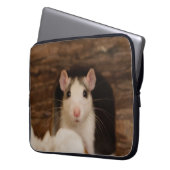 Niedliche Ratte Laptopschutzhülle (Vorderseite Links)
