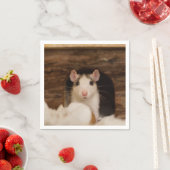 Niedliche Ratte Serviette (Beispiel)