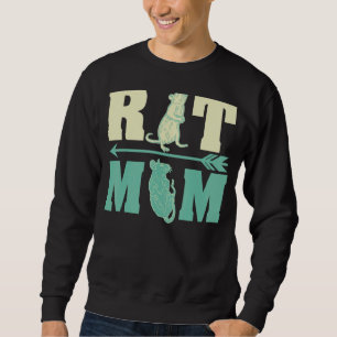 Niedliche Ratten-Hausratten-Nagetier-Mouse-Biologi Sweatshirt