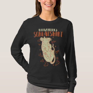 Niedliche Ratten-Hausratten-Rodent-Mouse Pet Biolo T-Shirt