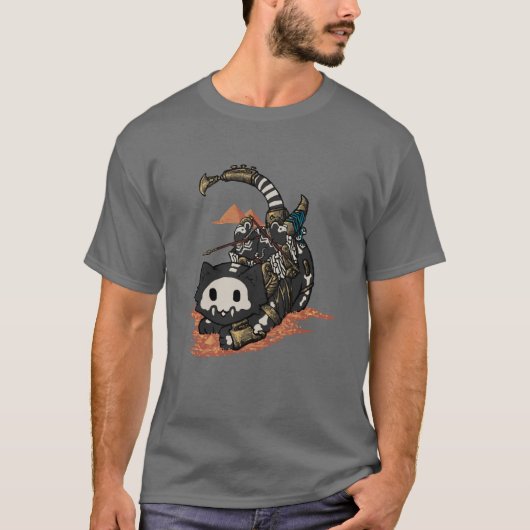 Niedliche Rattenkrieger & Kitty Spinx T-Shirt (Vorderseite)