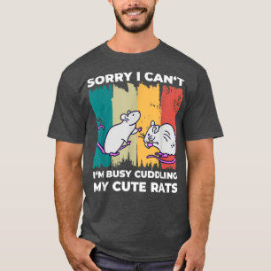 Niedliche Rattenmama-Redewendungen für Rattenvater T-Shirt