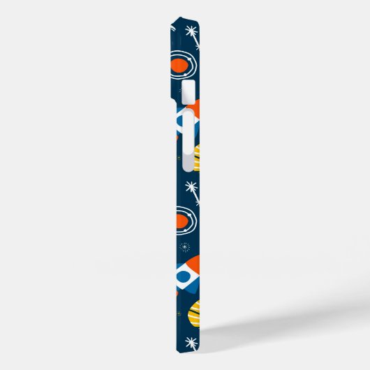 Niedliche Raumabenteuermuster Case-Mate iPhone Hülle (Rückseite / Links)