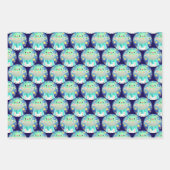 Niedliche Raumgestaltung und sonniges Kaninchen Geschenkpapier Set (Vorderseite)