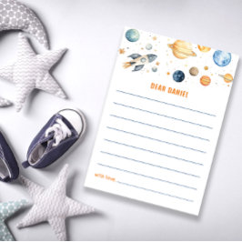 Niedliche Raumzeit Kapselkarte Boy Birthday Karte