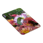 Niedliche Raupe auf dem Bett des Mums Magnet (Rechte Seite)