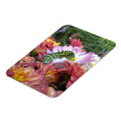 Niedliche Raupe auf dem Bett des Mums Magnet (Linke Seite)