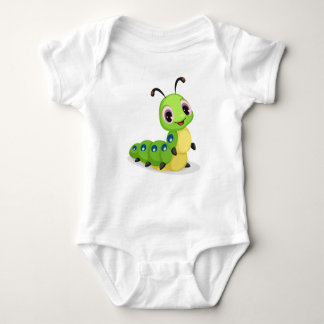 Niedliche Raupe Baby Bodysuit 2 Baby Strampler