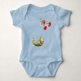 Niedliche Raupe Baby Strampler