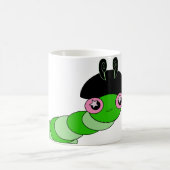Niedliche Raupe Kaffeetasse (Mittel)