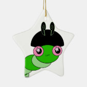Niedliche Raupe Keramik Ornament (Rechts)