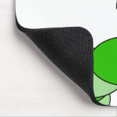 Niedliche Raupe Mousepad (Ecke)