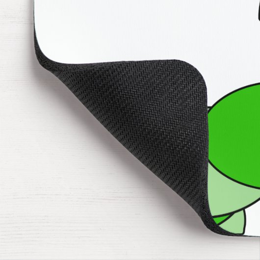 Niedliche Raupe Mousepad (Ecke)