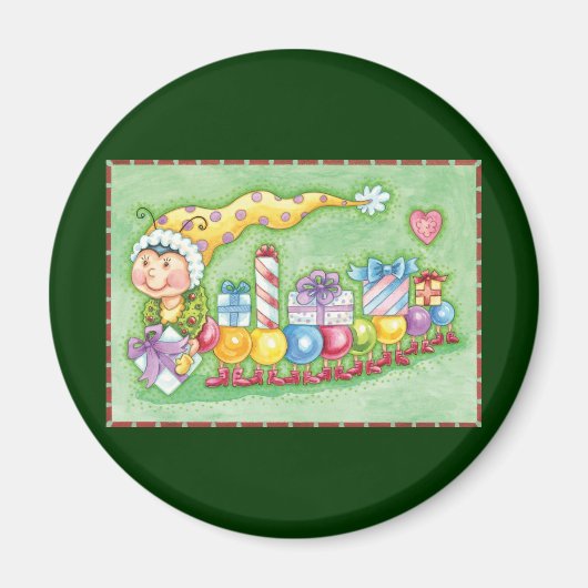 Niedliche Raupe-Schulung mit Geschenkartikeln Magnet (Vorne)