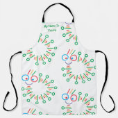 niedliche Raupe Schürze (Vorderseite)