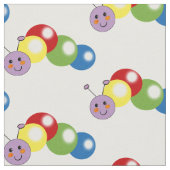 niedliche Raupe Stoff (Nahaufnahme)