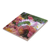 Niedliche Raupe Tile Trivet Fliese (Seite)
