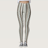 Niedliche Rauten-Muster-Leggings Leggings (Vorderseite)