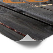 niedliche Rechnungsstelle - Kaffeemarkt Poster (Ecke)