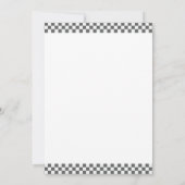 niedliche Red Boys Autos Race Auto zwei schnelle 2 Einladung (Rückseite)