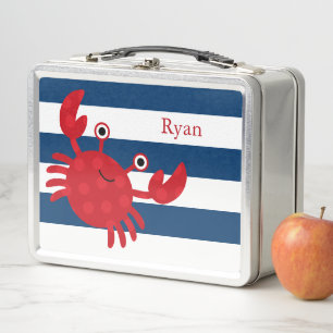 Niedliche Red Crab Lunch Box