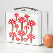 Niedliche Red Mushroom Metal Lunch Box (Beispiel)