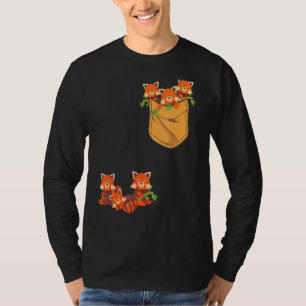 Niedliche Red Pandas in Pocket Phantastisch Red Pa T-Shirt