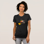 Niedliche Redhead-Hexe T-Shirt (Vorne ganz)