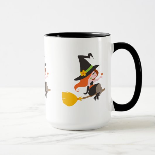 Niedliche Redhead-Hexe Tasse (Rechts)
