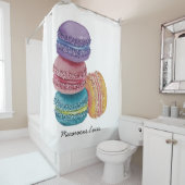 Niedliche Regenbogenfarben Duschvorhang (Beispiel)