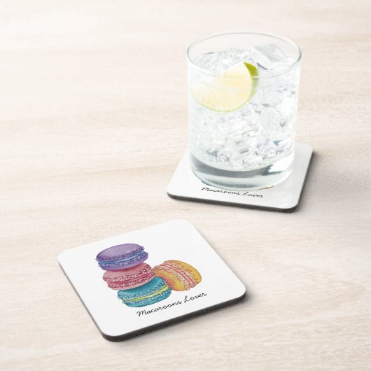 Niedliche Regenbogenfarben Getränkeuntersetzer (Rechte Seite)