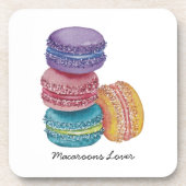 Niedliche Regenbogenfarben Getränkeuntersetzer (Vorderseite)