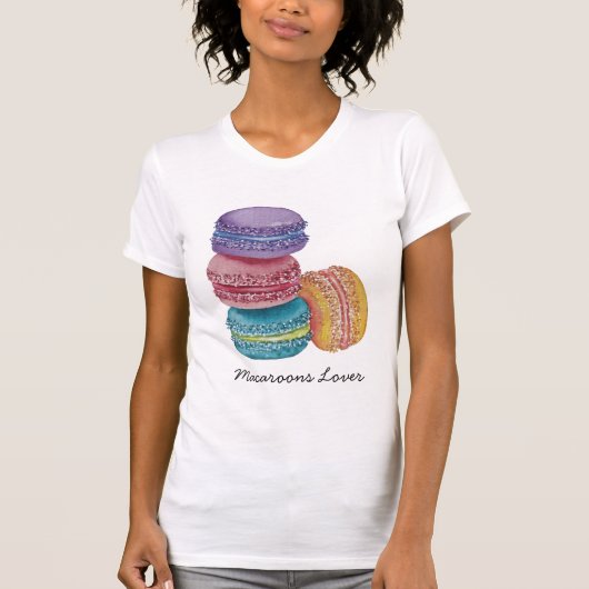 Niedliche Regenbogenfarben in Aquarellfarben T - S T-Shirt (Vorderseite)
