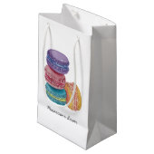 Niedliche Regenbogenfarben Kleine Geschenktüte (Vorderseite Schrägansicht)