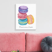 Niedliche Regenbogenfarben Leinwanddruck (Insitu (Wohnzimmer))