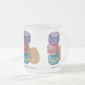Niedliche Regenbogenfarben Mattglastasse (VorderseiteRechts)