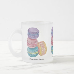 Niedliche Regenbogenfarben Mattglastasse