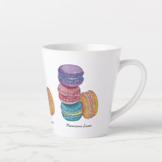 Niedliche Regenbogenfarben Milchtasse (Rechts)