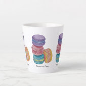 Niedliche Regenbogenfarben Milchtasse (Vorderseite)