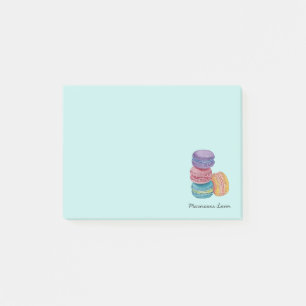 Niedliche Regenbogenfarben Post-it Klebezettel