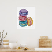 Niedliche Regenbogenfarben Poster (Küche)