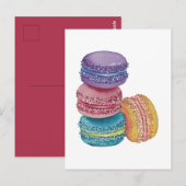Niedliche Regenbogenfarben Postkarte (Vorne/Hinten)