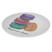 Niedliche Regenbogenfarben Schneidebrett (Ecke)