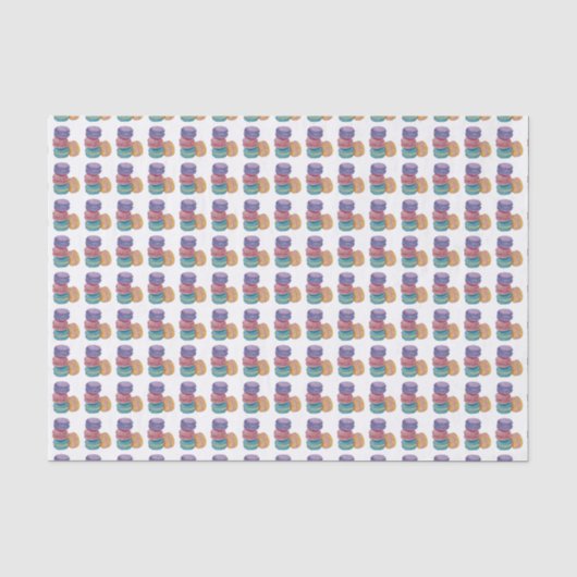 Niedliche Regenbogenfarben Seidenpapier (Vorderseite)
