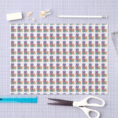 Niedliche Regenbogenfarben Seidenpapier (Handwerk)
