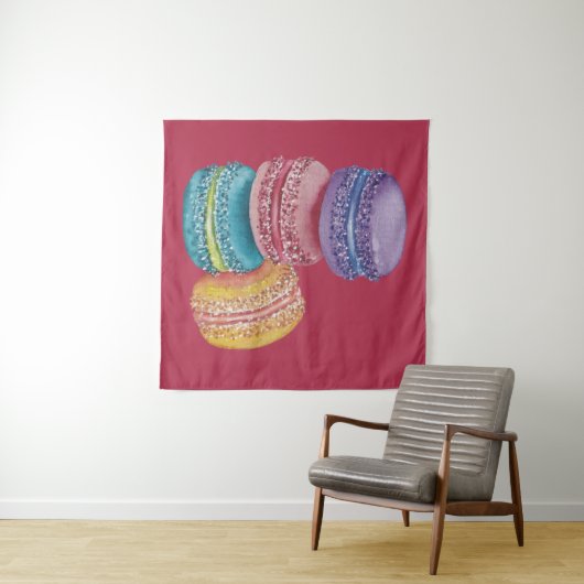 Niedliche Regenbogenfarben Wandteppich (Beispiel (Horizontal))