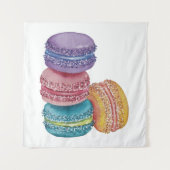 Niedliche Regenbogenfarben Wandteppich (Vorderseite)