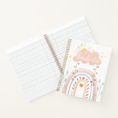 Niedliche Regenbogenkids Notizblock (Innenseite)