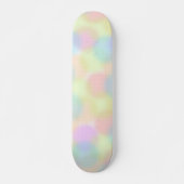Niedliche Regenbogenpastel Polka dot Pattern Skateboard (Vorne)